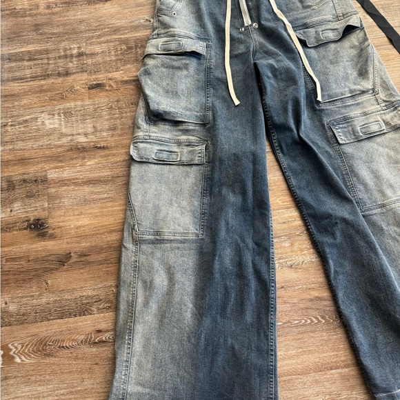 Rick Owens SS23 Mineral Cargo Pants - Picture 2 of 8